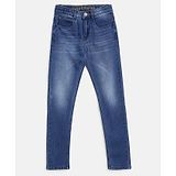 Tales & Stories Slim Fit Solid Jeans - Blue