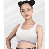 Dchica D'chica Athleisure Sports Bra - White