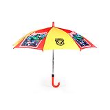 Marvel Straight Auto Open Kids Umbrella - Red Yellow