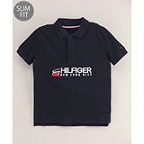 Tommy Hilfiger Full Sleeves Slim Fit T-Shirt Logo Print - White