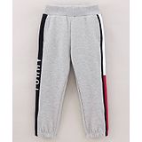 Tommy Hilfiger Full Length Solid Color Track Pant - Grey