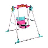 Maanit Kids Outdoor Garden Foldable Jhula  Pre-assembled - Pink