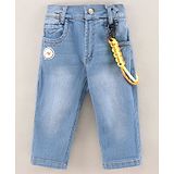 Little Kangaroos Little Kangaroo Full Length Denim Jeans - Light Blue