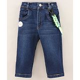 Little Kangaroos Little Kangaroo Full Length Denim Jeans - Dark Blue