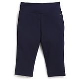 Tiny Girl Solid Capri - Navy Blue