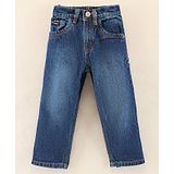 Little Kangaroos Full Length Denim Jeans - Dark Blue