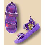 Kidsville Barbie Featured Sandals - Purple