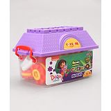 Dora The Explorer Construction Set Purple  76 Pieces