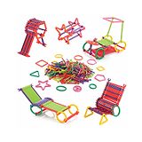 Aditi Toys Stick Puzzle Set Mutlicolour - 200 Pieces