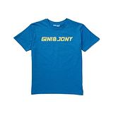 GINI & JONY GINI AND JONY Cotton Half Sleeves Text Print T-Shirt - Blue