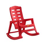 National Plastic Rocking Chair - Red