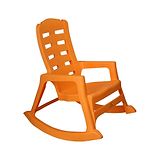 National Plastic Rocking Chair -Orange