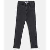 Tales & Stories Solid Slim Fit Clean Look Jeans - Grey