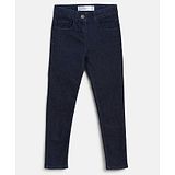 Tales & Stories Solid Slim Fit Clean Look Jeans - Dark Blue