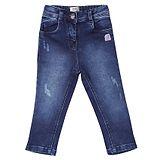 Tiny Girl Mild Distress Detail Jeans - Blue