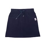 Tiny Girl Solid Skirt - Navy Blue