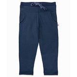 Nino Bambino 100% Organic Cotton Solid Track Pants - Navy Blue