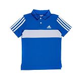 Adidas Kids Knitted Half Sleeves B CB 3S POLO T-Shirt - Blue