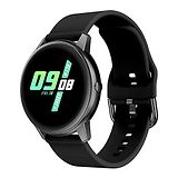 French Connection R3 Touch Screen Unisex Metal Case Smartwatch With Heart Rate & Blood Pressure Monitoring - Black