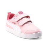 PUMA Casual Shoes with Velcro Closure - Light Pink & White