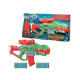 Nerf DinoSquad Rex Rampage Motorized Blaster with 20 Official Darts - Red Green