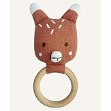 Abracadabra Organics Collectible Teether Fox - Red