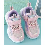 Babyoye Sneakers with Velcro Closure - Pink