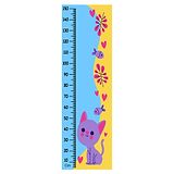 WENS Hello Kitty Height Chart Wall Decal Growth Chart- Blue