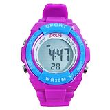 FunBlast Alarm with Digital Dial Wrist Watch - Purple