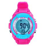 FunBlast Alarm with Digital Dial Wrist Watch - Pink