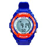 FunBlast Alarm with Digital Dial Wrist Watch - Navy Blue