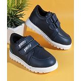 Jazzy Juniors Solid Casual Shoes - Navy Blue