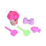 Dora Beach Bucket With Accessories - Pink And Purple