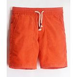 Cherry Crumble By Nitt Hyman Solid Shorts - Orange