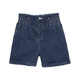 Under Fourteen Only Button Down Shorts - Navy Blue