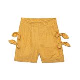 Under Fourteen Only Shorts - Yellow - Cotton - (8 to 9 Years)