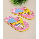 Kidsville Barbie Featuring Soft Cushion Flip Flops - Pink