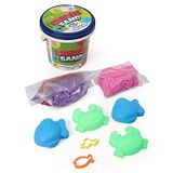 Ratnas Miracle Sand With Moulds - 800 g (Colour May Vary)