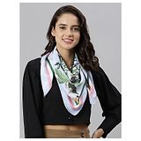 Tossido Scarf & Bag Scarf Set - Blue