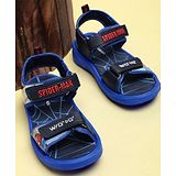 Kidsville Spiderman Theme Printed Sandals - Blue