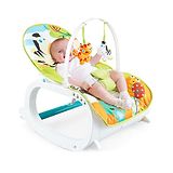 Fantasy India Newborn to Toddler Portable Rocker Chair With Vibration and Musical Mode - Multicolour