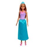 Barbie Dreamtopia Princess Brunette Doll Wearing Skirt - Height 31 cm (Colour and Decorations May Vary)