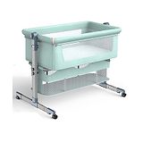 House of Quirk Baby Bassinet 3 in 1 Travel Sleeper Bedside Crib - Mint Green