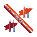 KINDED Vitamin E Enriched Matte Liquid Lip Colour Lipstick Combo Set of 2 Sangria Orange More Maroon- 12 ml