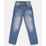 Tales & Stories Slim Fit Washed Jeans - Blue