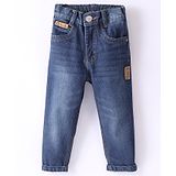 Little Kangaroos Jeans Straight Fit With Stretch - Dark Blue