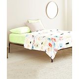 The Baby Atelier 100% Organic Junior Single Bed  Cover Rainbow Vegetables