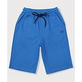 GINI & JONY Solid Bermuda Shorts - Blue