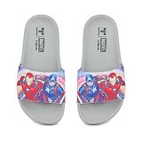 Toothless Marvel Avengers Slip On Flip Flops - Grey