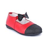 Toothless Disney Minnie Slip On Bellies - Red & Black